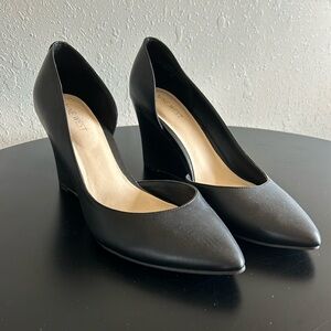 Wedge high heels, very gently used